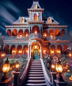 Halloween Phantom Manor Paint By Number