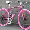 Pink Bicycle Paint By Numbers