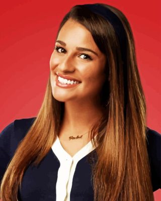 Rachel Berry Glee Character Paint By Number