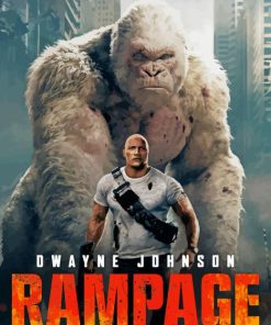 Rampage Movie Poster Paint By Numbers