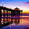 Redondo Beach At Sunset Paint By Numbers