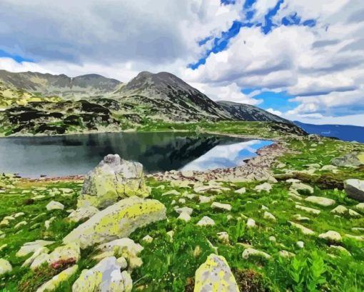 Retezat National Park Paint By Number