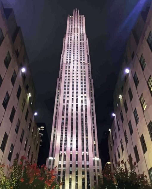 Rockefeller Centre New York Paint By Numbers