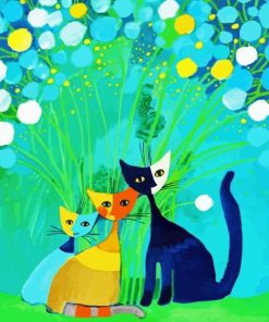 Rosina Wachtmeister Cats Paint By Number