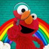 Sesame Street Elmo Paint By Numbers