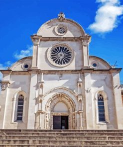 Sibenik Cathedral Paint By Numbers