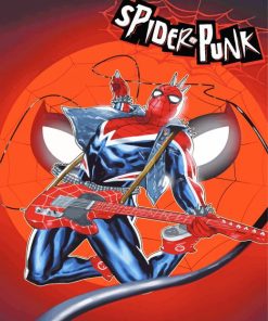 Spider Punk Poster Paint By Numbers