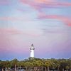 St Simons Island Lighthouse Paint By Number