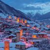 Svaneti Houses Paint By Number