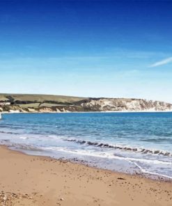 Swanage Bay In England Paint By Numbers