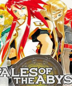 Tales Of The Abyss Poster Paint By Number