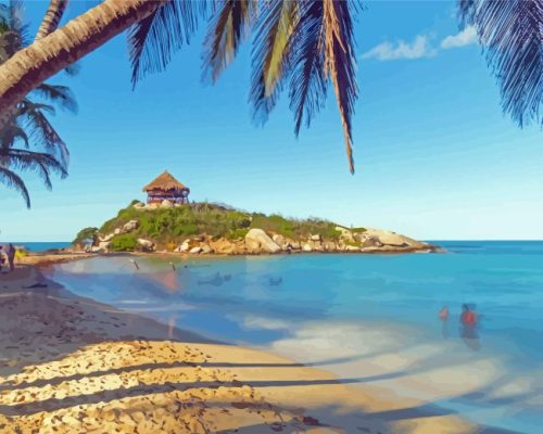 Tayrona National Park Paint By Number