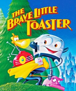 The Brave Little Toaster Poster Paint By Number