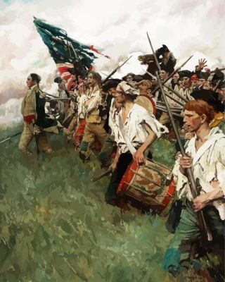 The Nation Makers By Howard Pyle Paint By Number