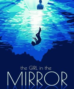 The Girl In The Mirror Poster Paint By Numbers