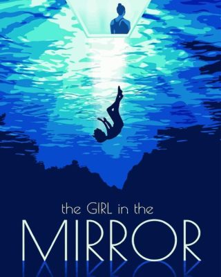 The Girl In The Mirror Poster Paint By Numbers