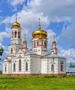 Ulyanovsk Church Paint By Numbers