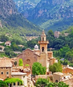 Valldemossa Village Paint By Numbers