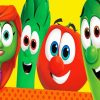 Veggietales Cartoon Characters Paint By Number