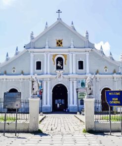 Vigan Cathedral Paint By Number