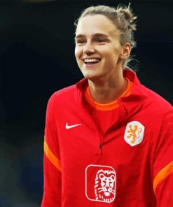 Vivianne Miedema Football Player Paint By Numbers