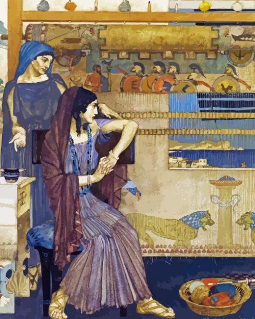 William Russell Flint Paint By Numbers