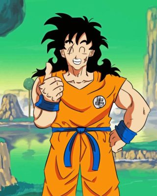 Yamcha Anime Character Paint By Numbers