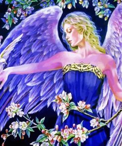 Angel And Dove Paint By Numbers