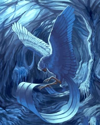 Articuno Pokemon Paint By Numbers