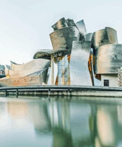 Guggenheim Bilbao Museum Paint By Numbers