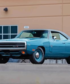 Blue Charger Rt 1970 Paint By Number