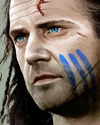 Braveheart William Wallace Paint By Numbers