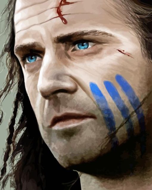 Braveheart William Wallace Paint By Numbers