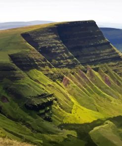 Brecon Beacons Mountain Range Paint By Numbers