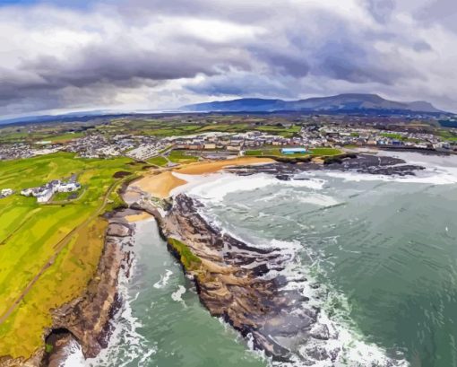 Bundoran Ireland Paint By Numbers