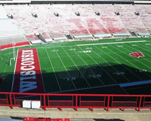 Camp Randall Stadium Paint By Numbers