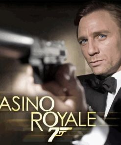 Casino Royale Poster Paint By Number