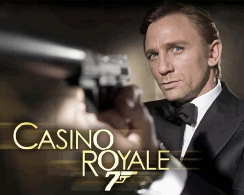 Casino Royale Poster Paint By Number