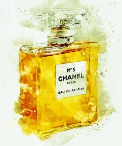 Chanel Bottle Paint By Number