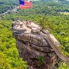 Chimney Rock Flag Paint By Number