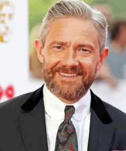 Classy Martin Freeman Paint By Number