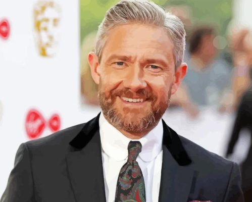 Classy Martin Freeman Paint By Number