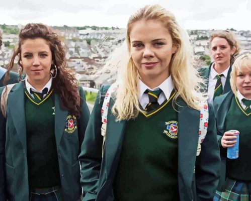 Derry Girls Characters Paint By Number