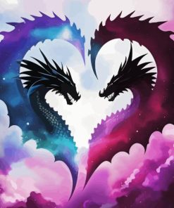 Dragon Love Paint By Numbers