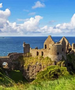 Dunluce Castle Ireland Paint By Numbers