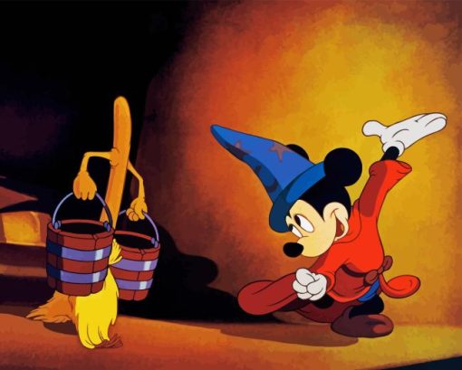 Fantasia Disney Character Paint By Number