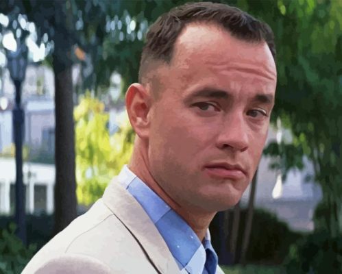 Forrest Gump Character Paint By Numbers