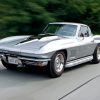 Grey 1967 Stingray Car Paint By Number