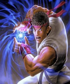 Hadouken Street Fighter Paint By Number