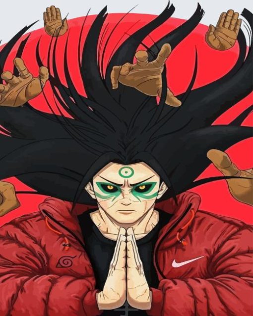 Hashirama Senju Anime Paint By Number